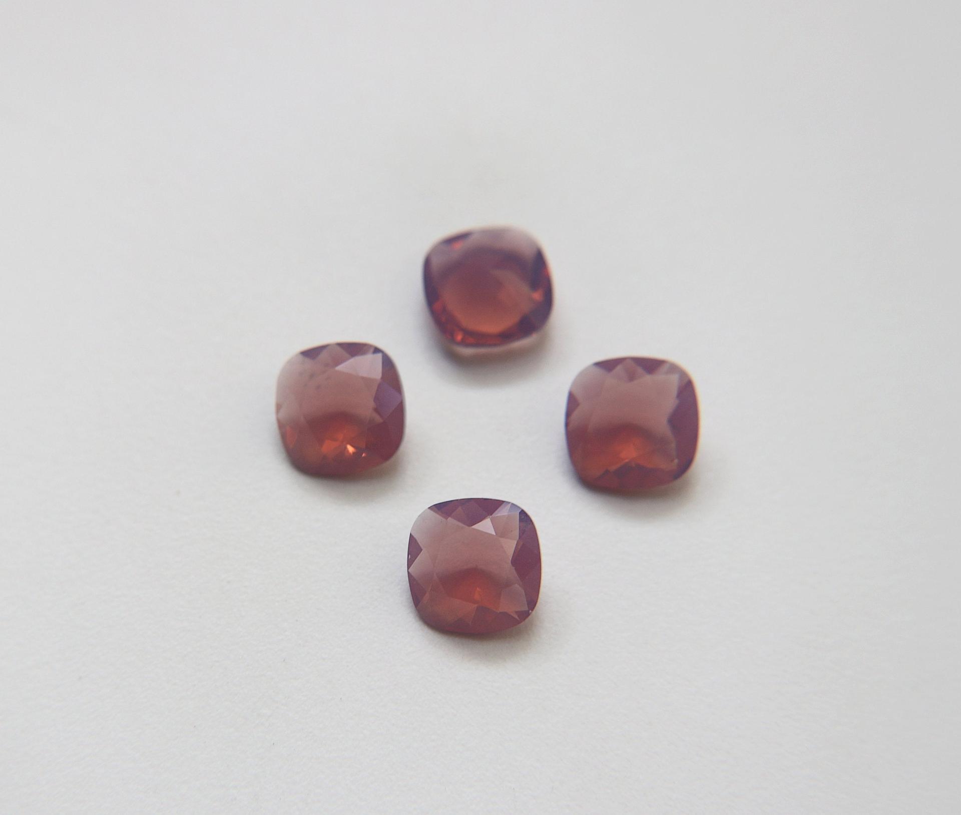 Vintage Swarovski 12mm Cushion Cut in Cyclamen Opal 4470 Premier Crystal 2 Pieces fancy stones, jewelry making, craft supply