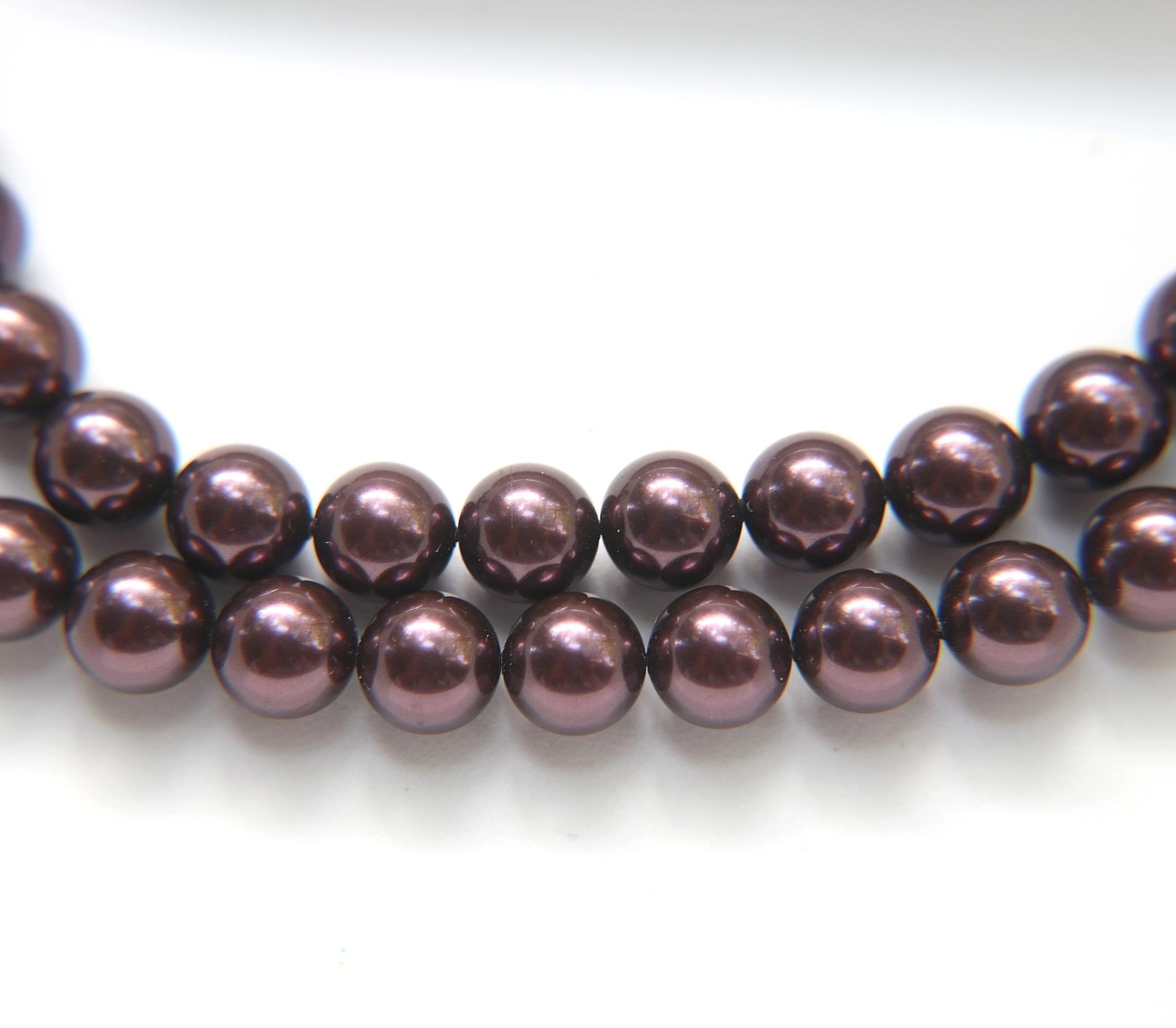Swarovski® 10mm Crystal Burgundy Pearl Round Pearl Beads round pearl swarovski crystal beads swarovski crystal pearl WHOLESALE PRICES