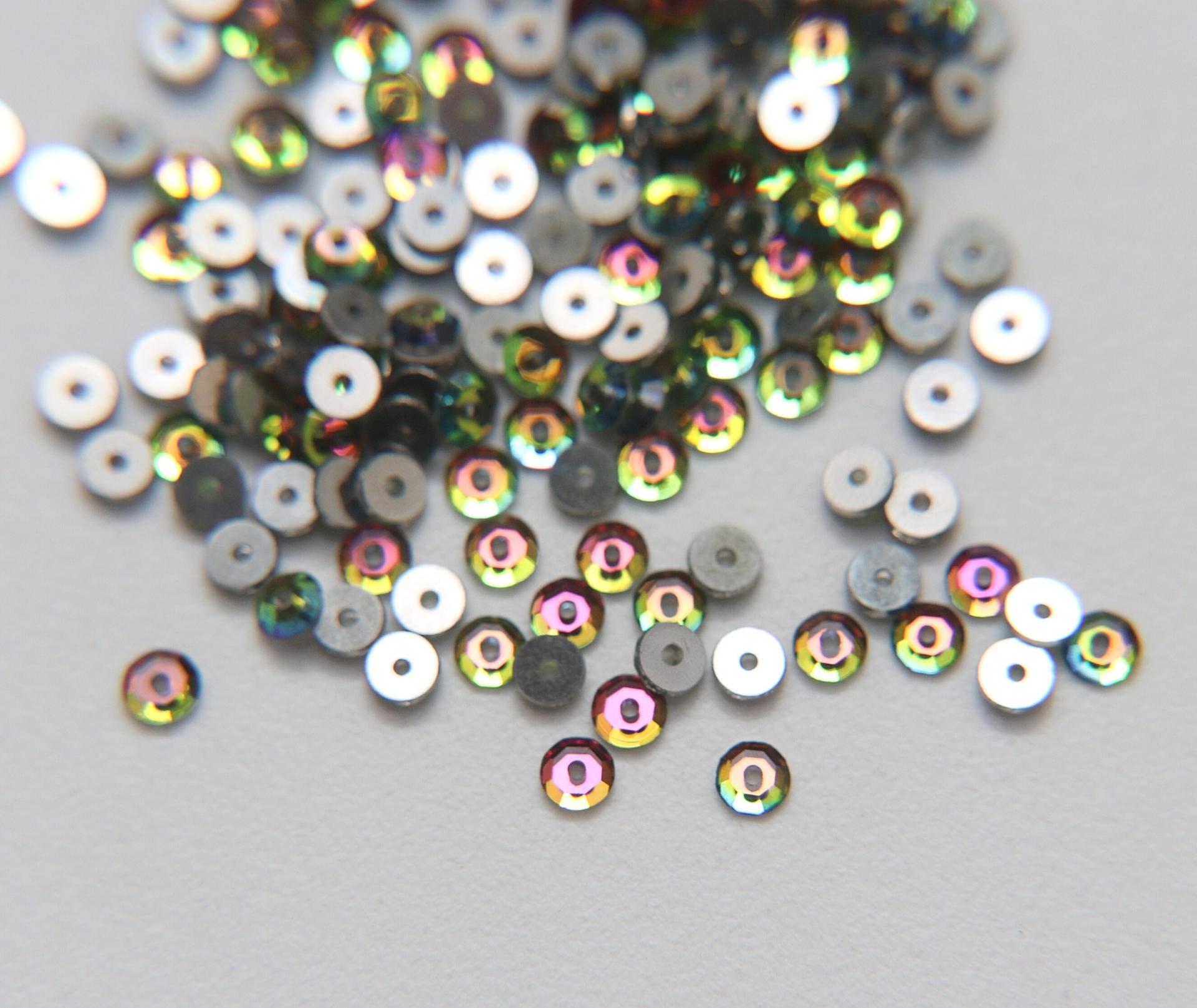 Swarovski Crystal Vitrail Medium 3MM Lochrose SEW ON STONES 3128 or 3112 or 3000 embroidery materials sewing tailoring couture material