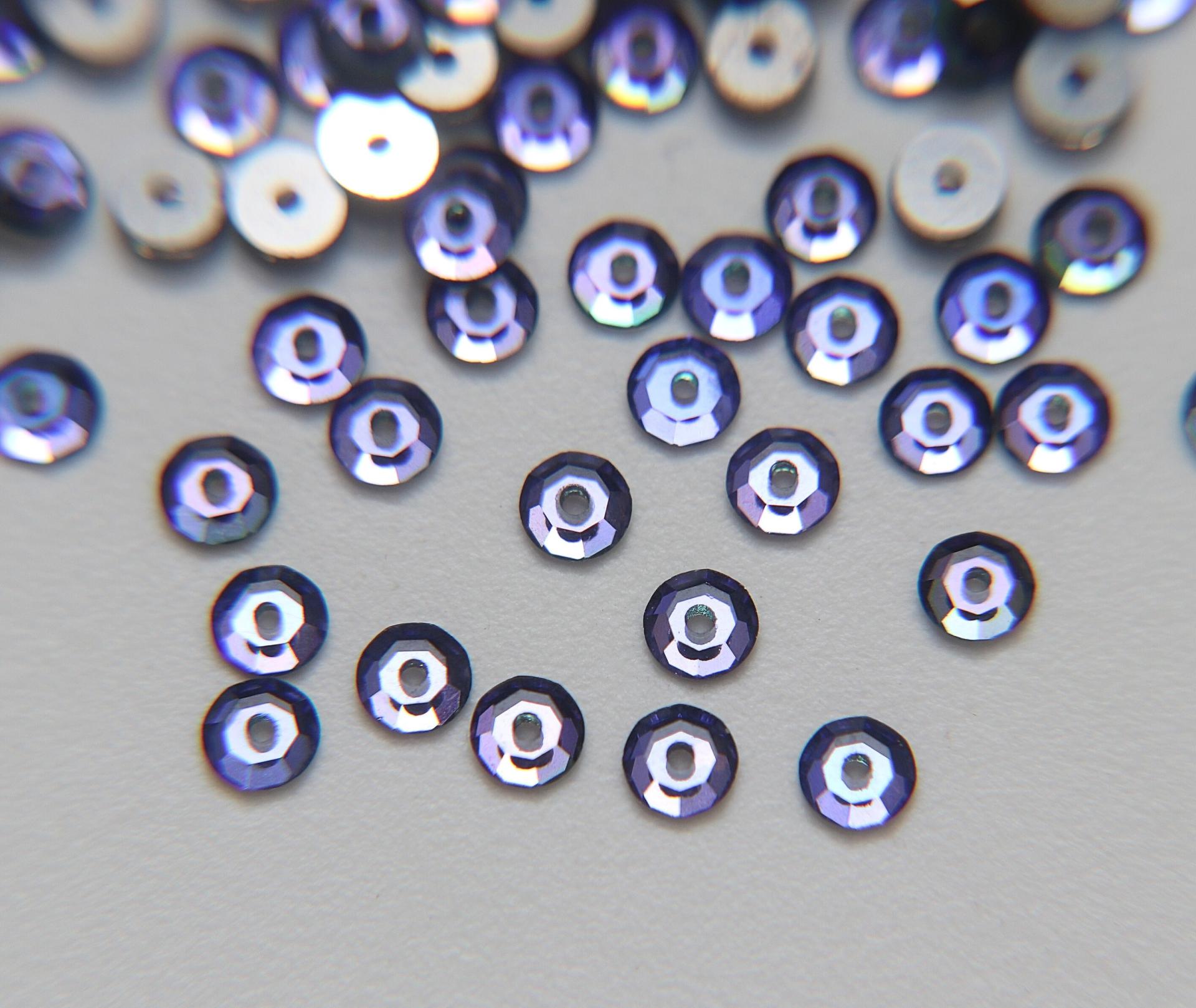 Swarovski Tanzanite 4MM Lochrose SEW ON STONES 3128 embroidery materials couture materials sewing stones