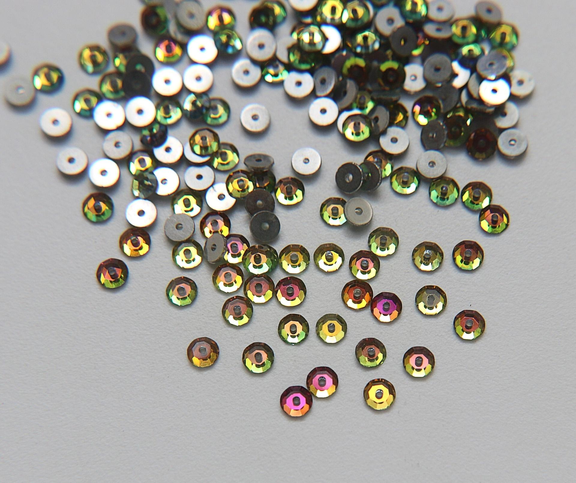 4MM Swarovski Crystal Vitrail Medium Lochrose SEW ON STONES 3128 24/72/144 Pieces, embroidery materials, couture