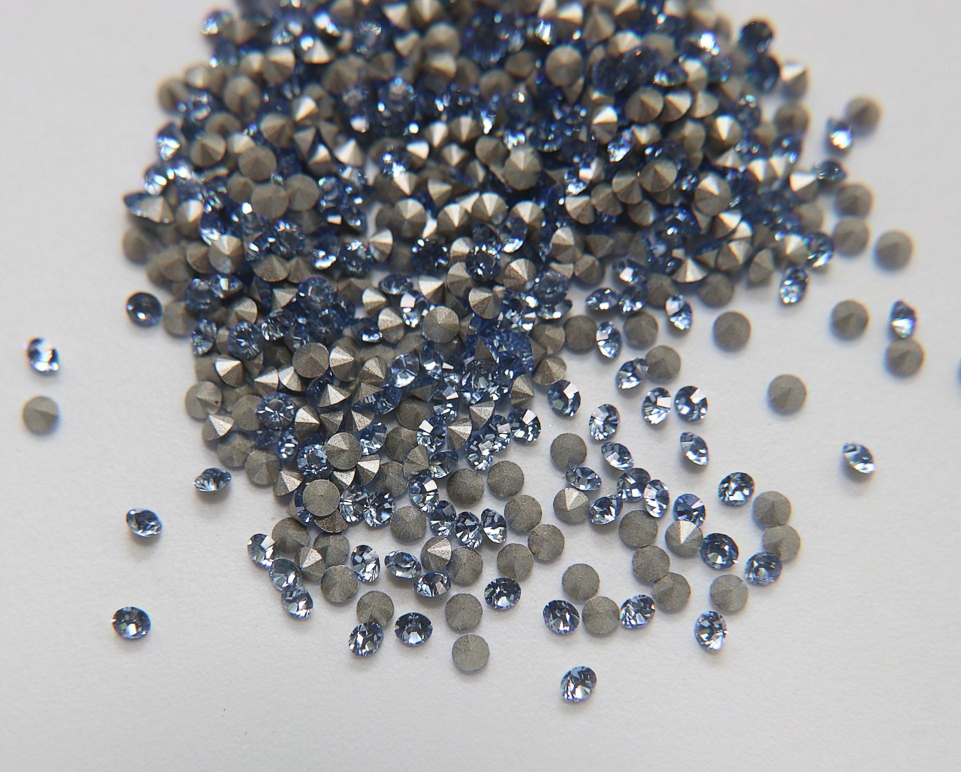 Swarovski Crystal 12SS/PP24 3.1mm 1028 Chatons Vintage Swarovski Crystal dust Clay nail art