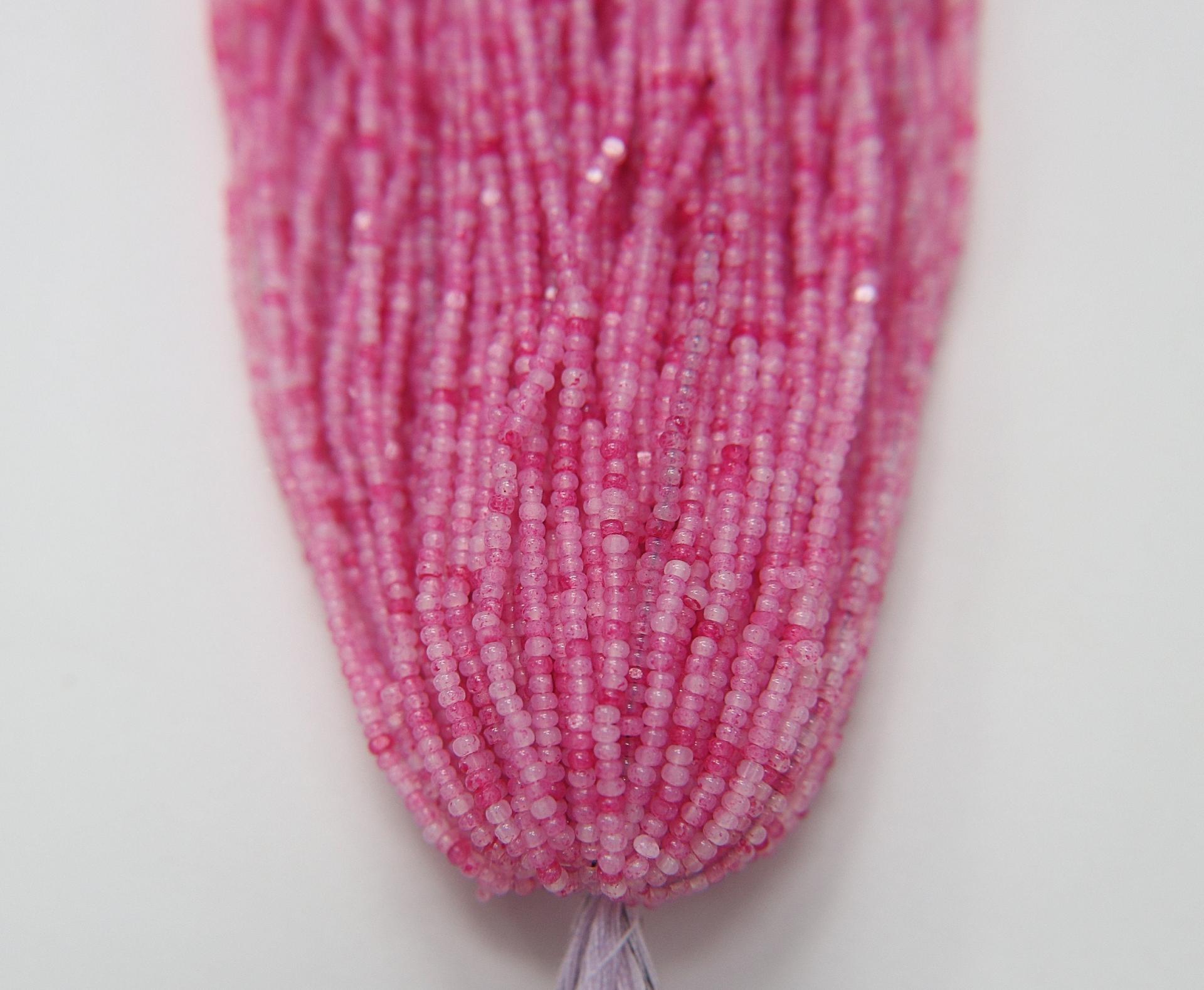 11/0 Hanks Charlotte Cut Beads OPAL Mosaic effects Hanks PREMIUM Seed BEADS Native Supplies jewelry making