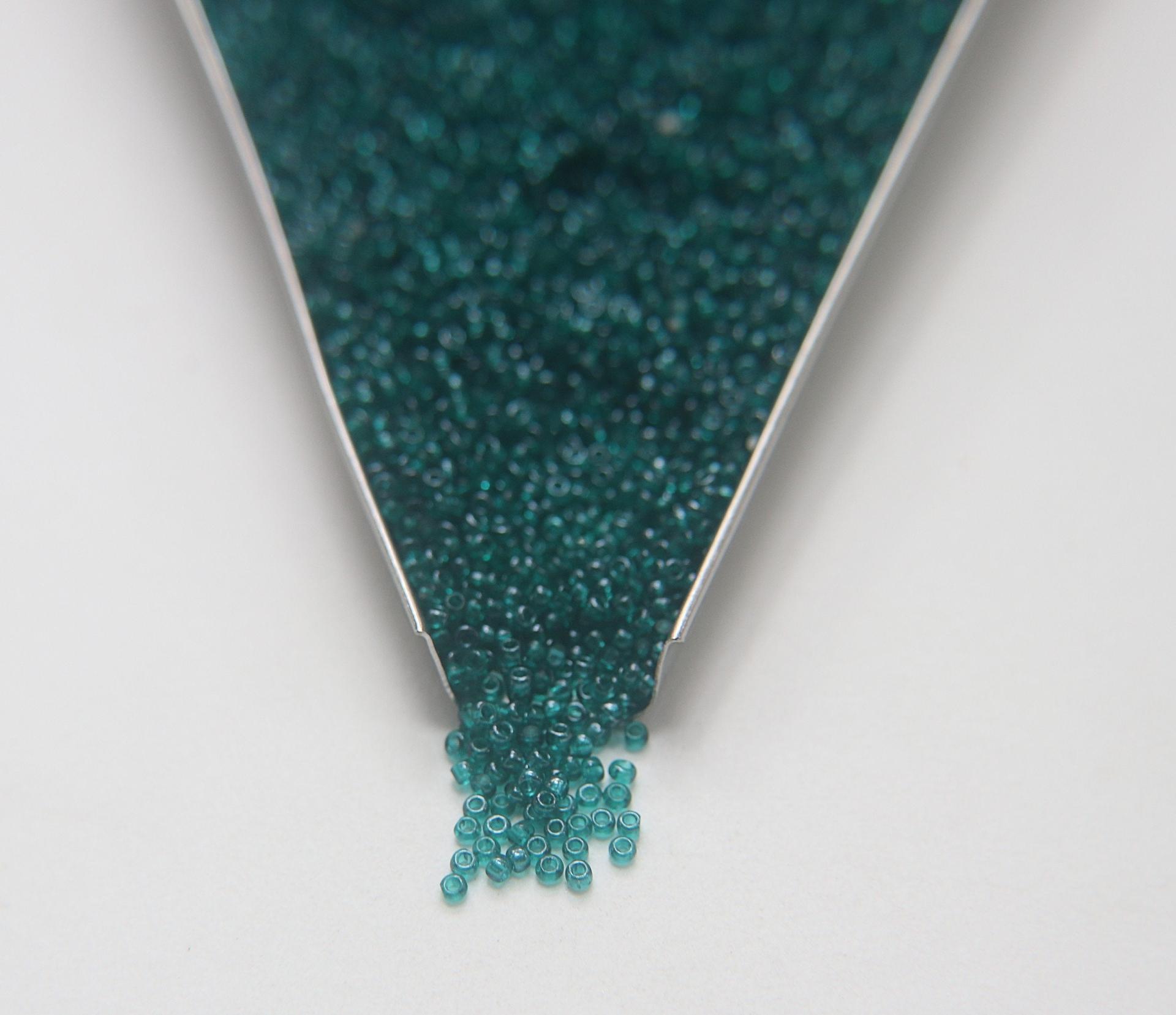 11/0 Charlotte true Cut Beads Blue Zircon Luster jewellery making native supply necklace beads