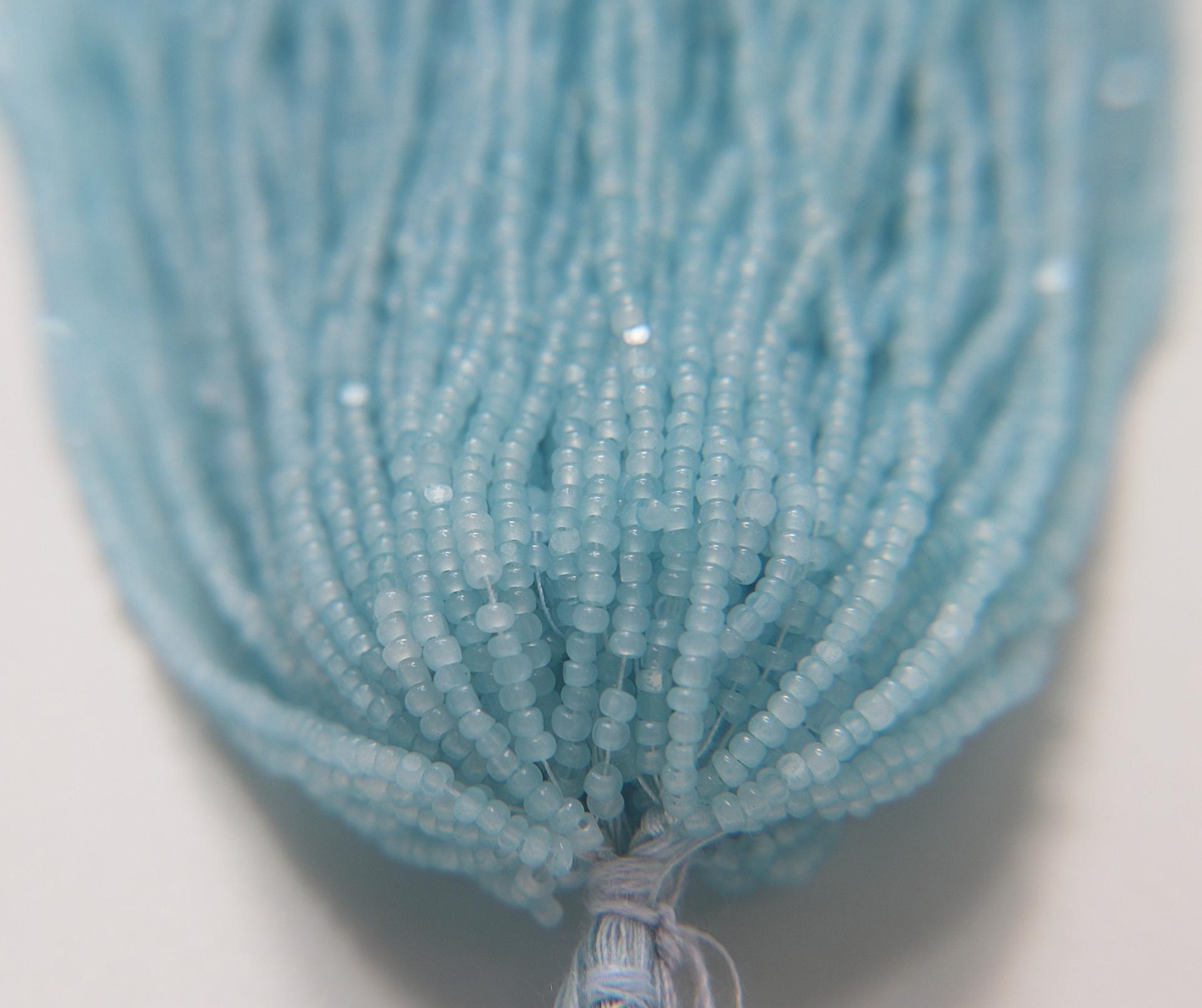 11/0 Hanks Charlotte Cut Beads Aquamarine Opal 1/5/25/50/100 Hanks 2.0mm jewellery rare glass beads, jewelry supply, Native supply