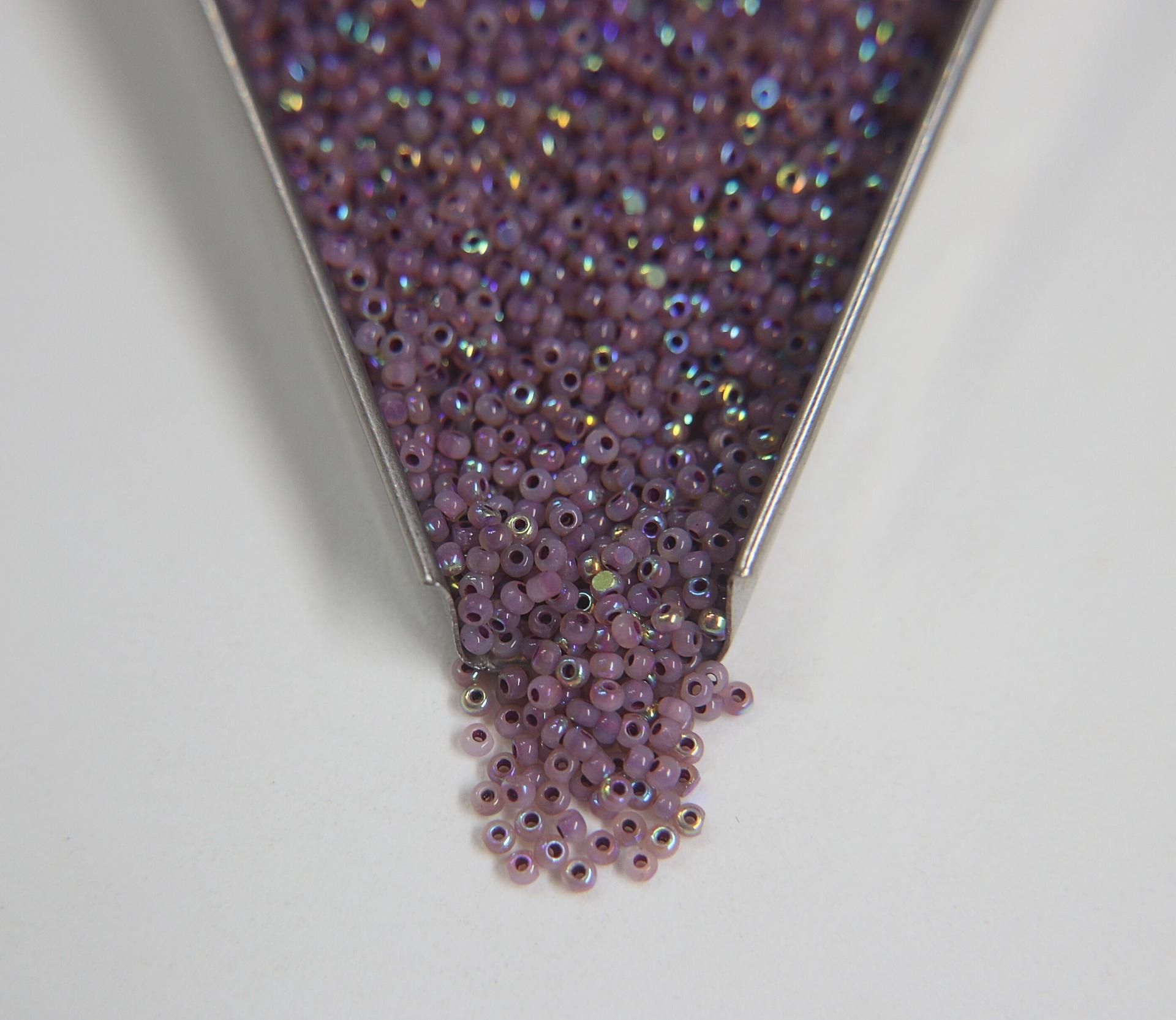 11/0 Charlotte true Cut Beads Patina Opal Neon Orchid Aurore Boreale loose beads embroidery materials making jewelry native supply