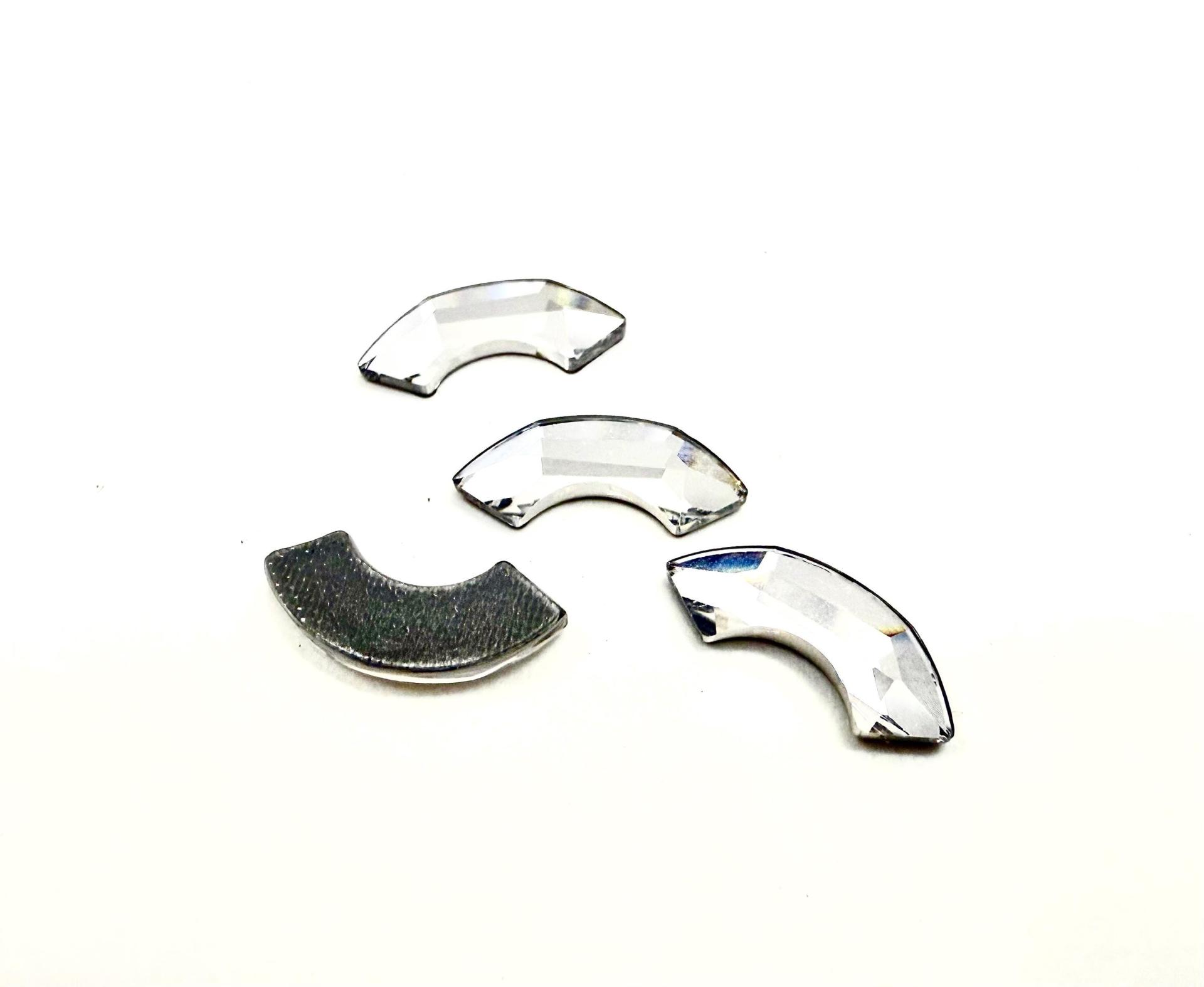 14mm SWAROVSKI 2037 Eclipse Flat Back hotfix crystal decoration clothing embellishment jackets jeans