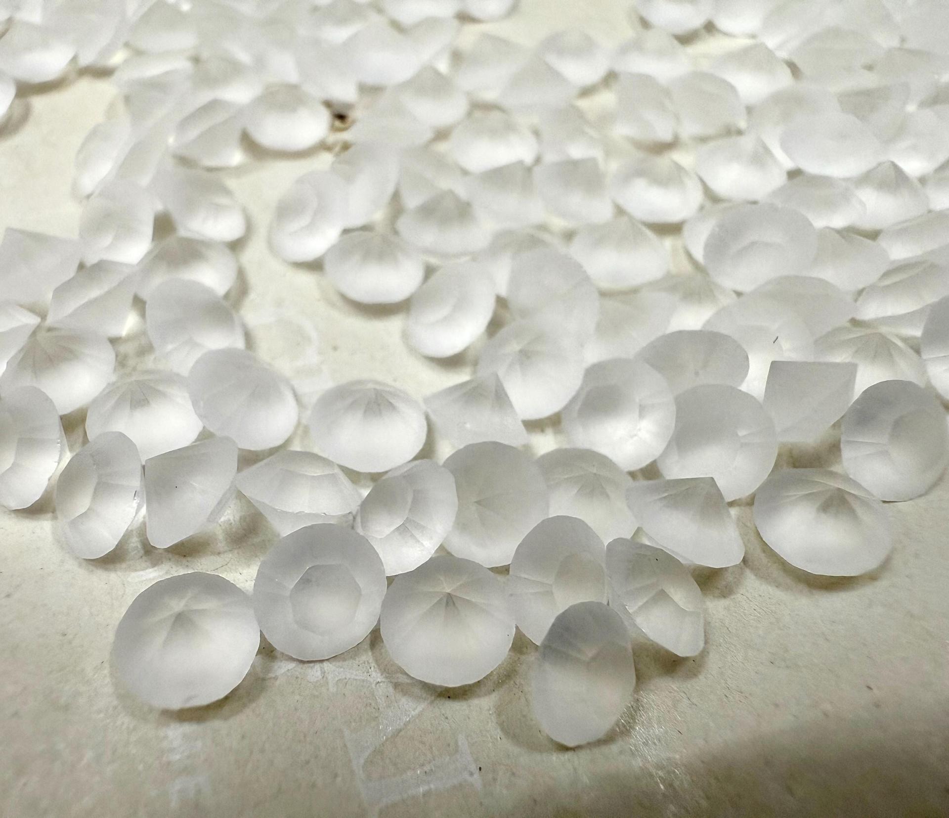 Swarovski 24ss Crystal Matt Finish 1028 Chaton Round Stone Pointed Back Crystal