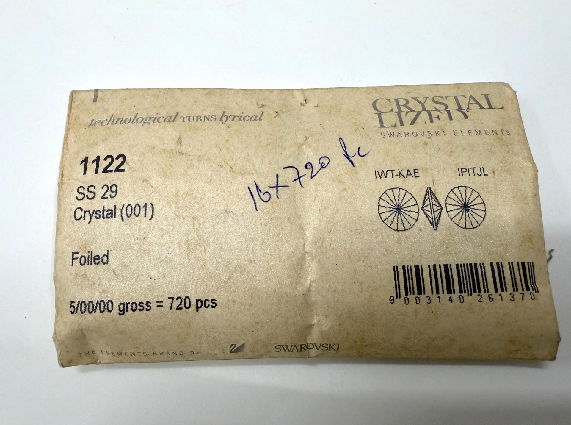 Swarovski 29ss 1122 Rivoli Chaton Round Crystal stones jewelry making craft