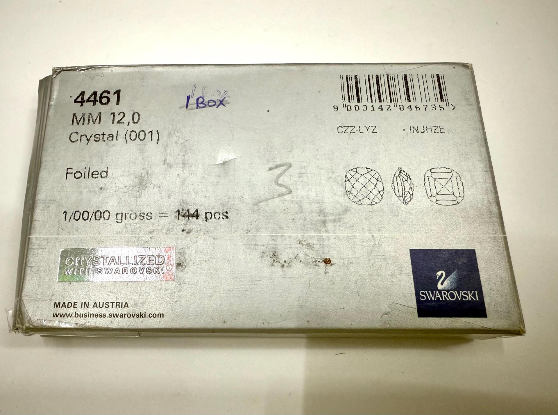 Swarovski (2 pieces) 4461 Classical Square Fancy Stone Crystal 12mm fancy stones jewelry making craft supply