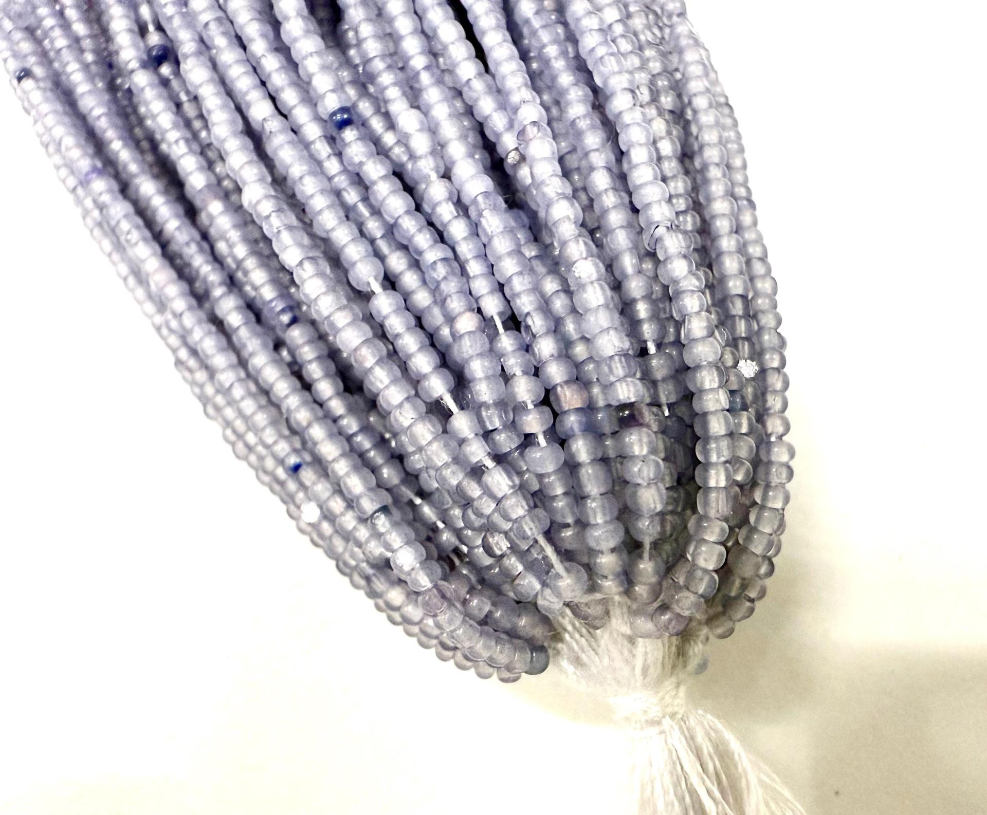 13/0 Hanks Charlotte Cut Beads Indian Sapphire Opal