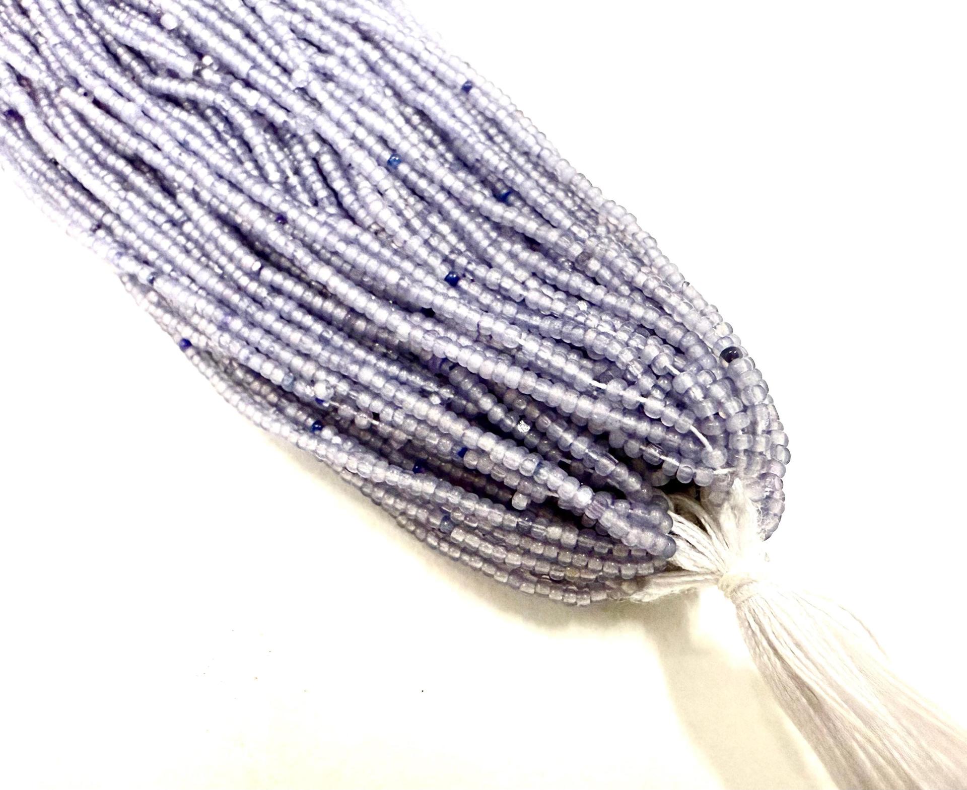 13/0 Hanks Charlotte Cut Beads Indian Sapphire Opal