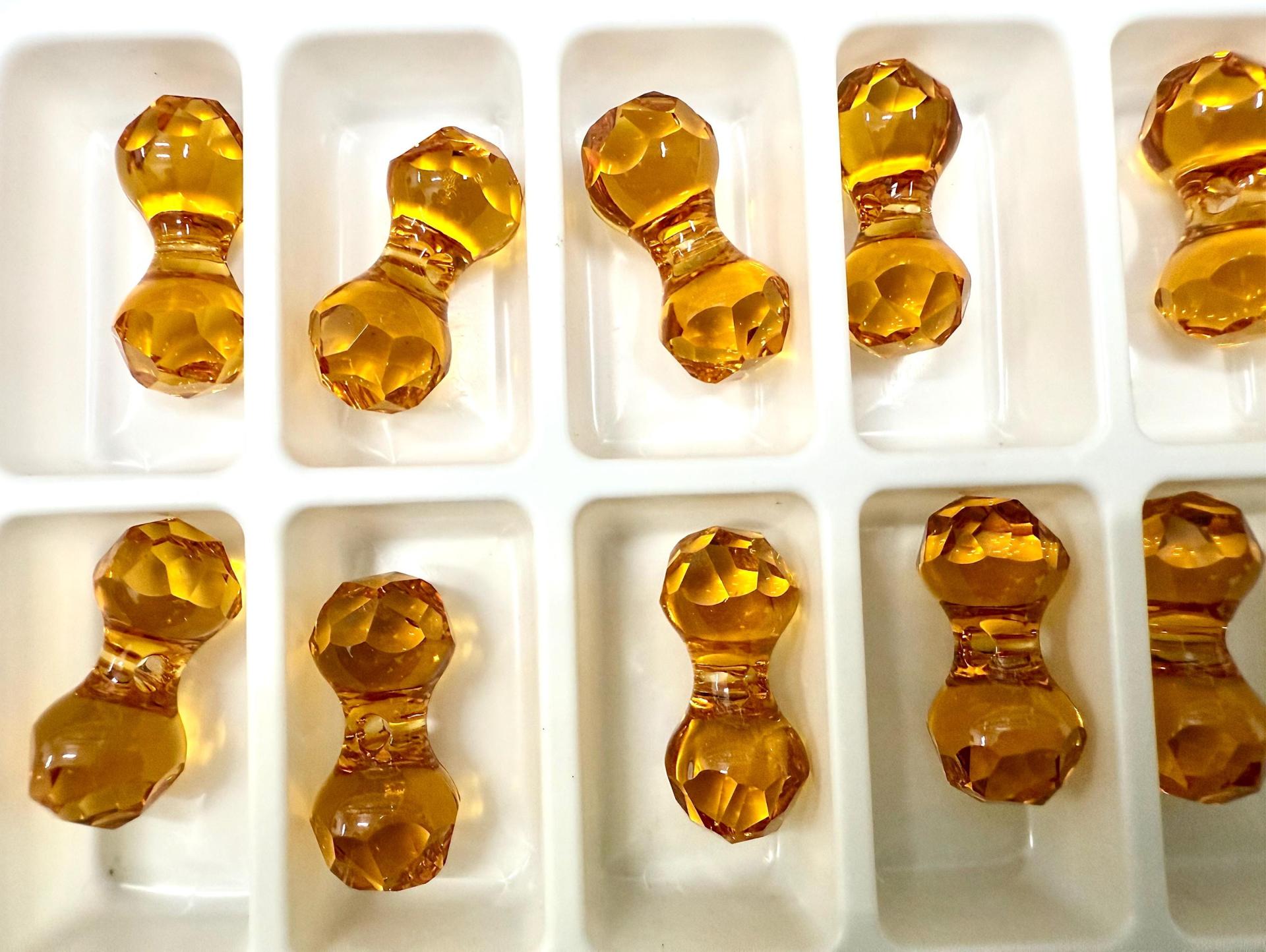 5150 – 23x11mm Swarovski Crystal Modular Bead in Topaz