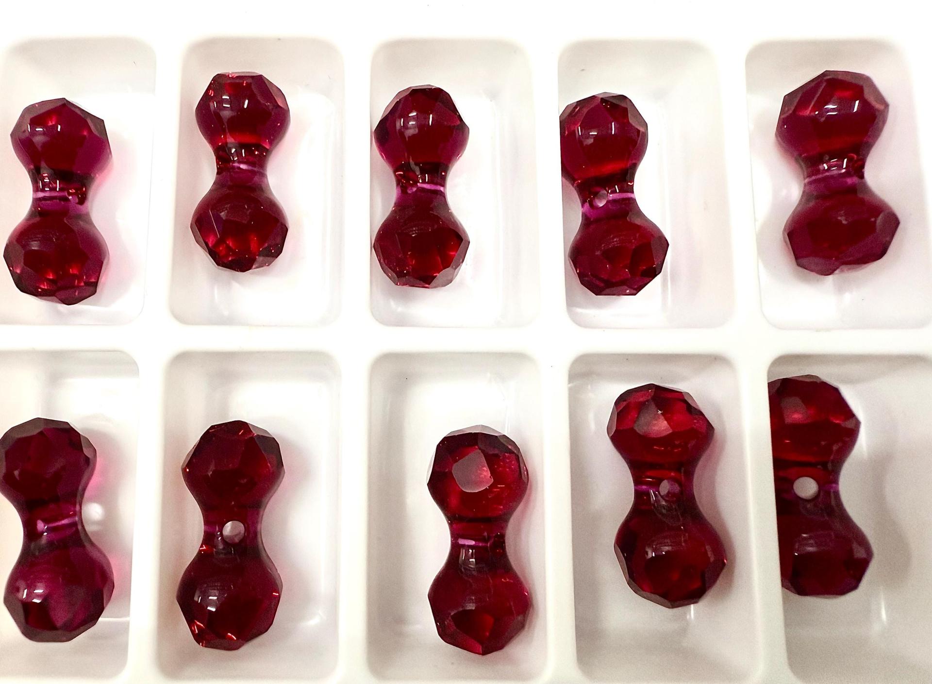 5150 – 23x11mm Swarovski Crystal Modular Bead in Ruby