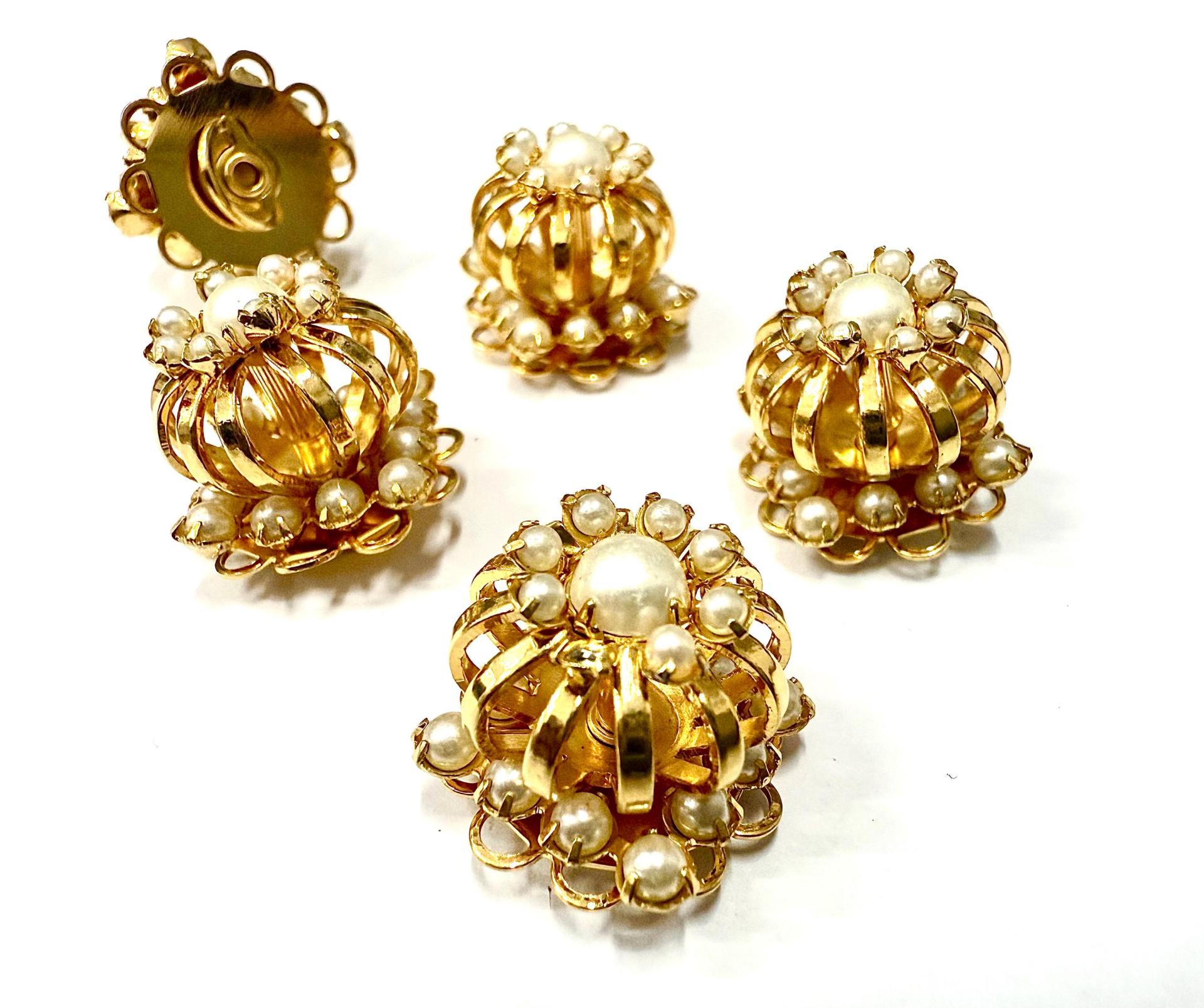 Swarovski Bird Cage Crystal PEARLS