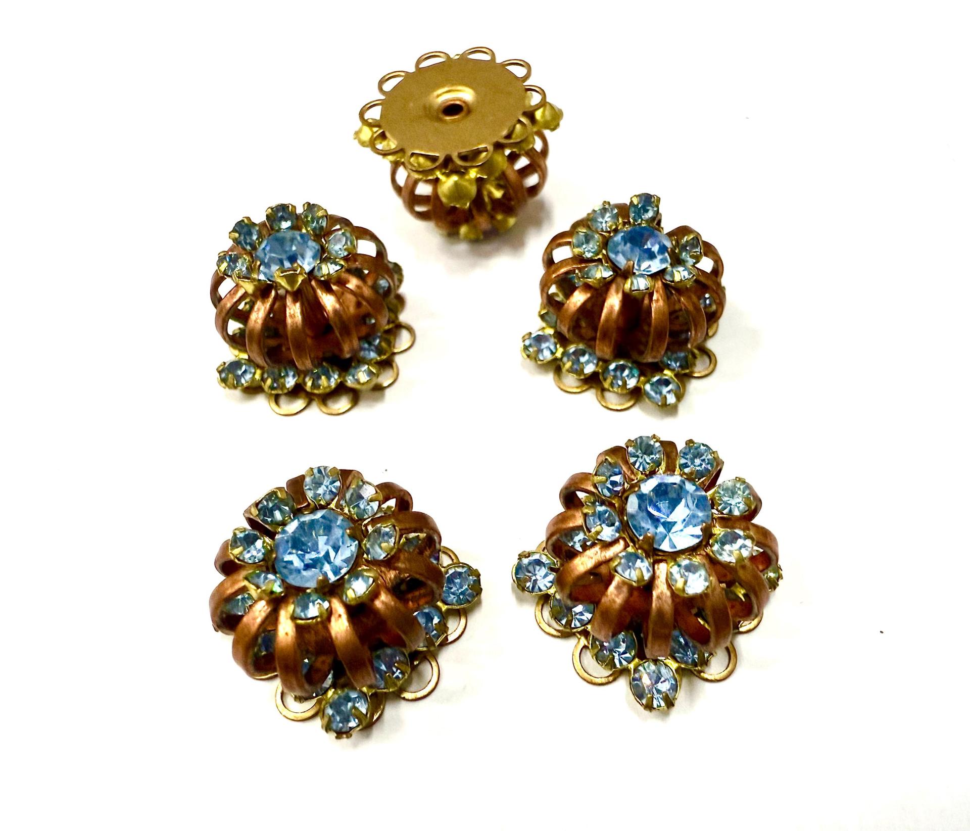 Swarovski Bird Cage Crystal in Light Sapphire