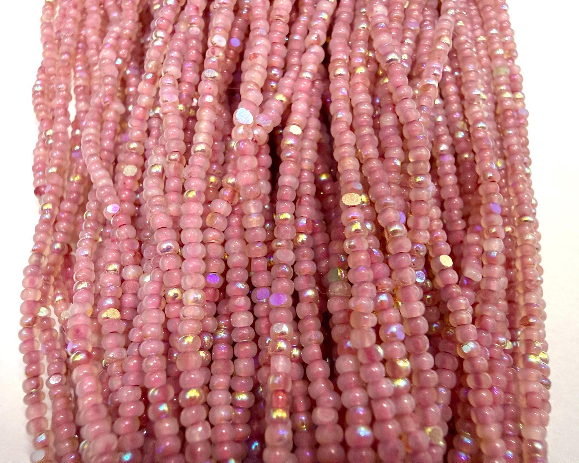 11/0 Hanks Charlotte Cut Beads Patina Opal Neon Coral Aurore Boreale PREMIUM SEED BEADS Native Supplies truecuts beads