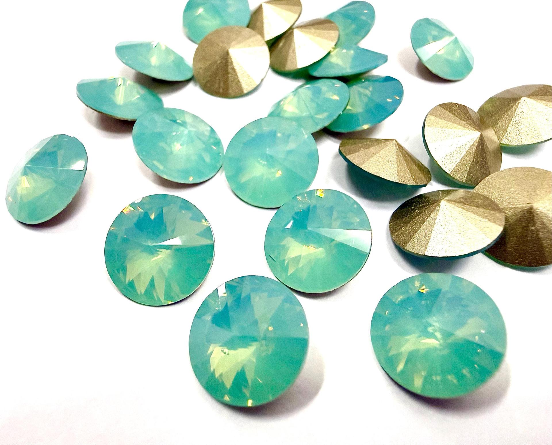 Swarovski Rivoli Crystal Stones, Pacific Opal, 47ss (10mm) 1122
