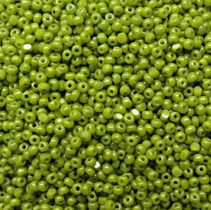 11/0 Charlotte true Cut Beads Opaque Olivine 10/20/50/250/500 Grams true cut beads