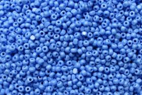 13/0 Charlotte Cut Beads 1.6mm Light Sapphire Opaque 5/10/20/50/250/500 Grams craft supplies, jewelry making, embroidery materials