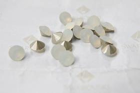 MATT Swarovski 28ss/38ss Chaton Round White Opal 6/12/24/100/300/500 Pieces