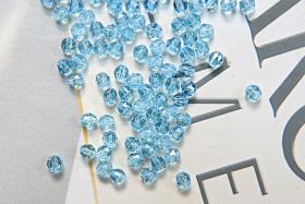 4mm Swarovski AQUAMARINE Beads 5025 Faceted Oval Bead 6/12/36/72/144/288/720/1440 Pieces Jewelry making beads