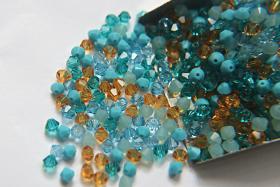 4mm Southwest Flair Designer Mixes Swarovski Bicone beads 36/72/144/432/720 Pieces loose beads mix beads, embroidery materials
