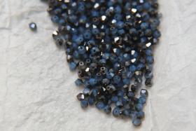 3mm White Opal Sky Blue Swarovski Bicone Cuts 36/72/144/432/720 Pieces Jewelry findings, embroidery materials, jewelry making, rare beads