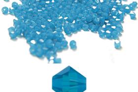 6mm Caribbean Blue Opal Swarovski Bicone beads 6/72/144/288 Pieces (394) VINTAGE SWAROVSKI, jewelry making, embroidery materials