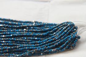 11/0 Hanks Charlotte Cut Beads Patina Slate Blue Opaque Gunmetal 1/5/25/50/100 Hanks 2.0mm glass beads, jewelry supply, findings