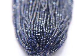 11/0 Hanks Charlotte Cut Beads Ionized Transparent Royal Blue 1/5/25/50/100 Hanks PREMIUM SEED BEADS, Native Supplies