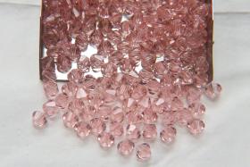 5mm Rose Peach Swarovski Bicone beads Cuts 12/36/72/144/432/720 Pieces (550) VINTAGE SWAROVSKI, jewelry making, embroidery materials, craft