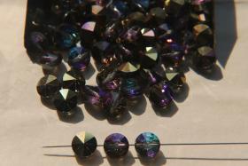 6mm SWAROVSKI 5102 Rivoli Crystal Beads in Vitrail Medium 2/4/24/72/144 Pieces PREMIUM Materials