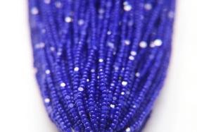 13/0 Charlotte true Cut Beads 33060 Opaque Royal Blue  5/10/20/50/250/500 Premium Seed beads, jewelry making, vintage beads