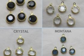 Swarovski channel set 1 loops 40ss 2/6/12/24/36 Pieces BRASS SETTINGS, strass embellishments, vintage rare