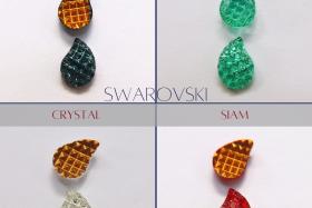 Vintage Swarovski 18X13 mm Rare Premier Crystal Rhinestones 2/6/12/36 Pieces gemstones