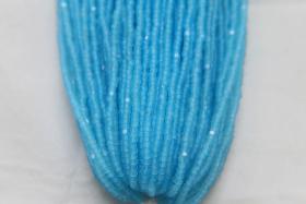 11/0 Hanks Charlotte true Cut Beads 60000 MATT Transparent Light Aqua 1/5/25/50/100 Hanks 2.0mm jewellery rare PREMIUM beads, Native Supply