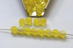 6mm Vintage Swarovski Elements Crystal Matt deco Beads 5000 Citrine Aurore Boreale Faceted Round Beads 6/12/36/172/44/288/720 Pieces