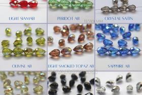 5500 13.5X9 MM Swarovski Pear Beads (10 COLOURS) 2/12/36 Pieces, fancy beads decorations, wedding embellishments, jewelry making