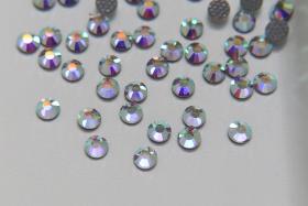 20SS Swarovski Flatbacks Hotfix in Crystal Aurore Boreale (4.7mm) Made in Austria 72/288/720  Pieces