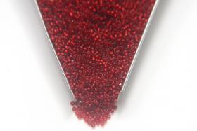 13/0 Charlotte Cut Beads Matt Light Siam Antique Gold Lined 10/20/50/250/500 Grams embroidery materials, jewelry making, native beads