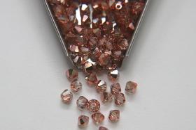 4mm Preciosa Crystal Copper Bicones Beads 36/72/144/432/720 Pieces PREMIUM MATERIALS,embroidery materials