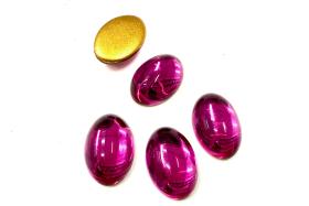 Swarovski Crystal Cabochons, Vintage Oval Flat Backs (16x11 mm) - 2/6 Pieces