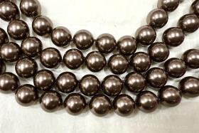 Swarovski® 10mm Crystal Brown Pearl Round Pearl Beads round pearl swarovski crystal beads swarovski crystal pearl WHOLESALE PRICES