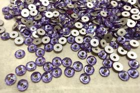 3mm Violet Preciosa Crystal Flat Back Sew-On Stones