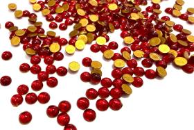 2.5mm Siam Swarovski Crystals, Flat Back Cabochons