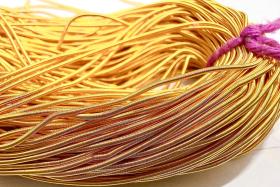 Dull Dark Gold French Wire, Bullion Gimp Wire, Couture Embroidery Material